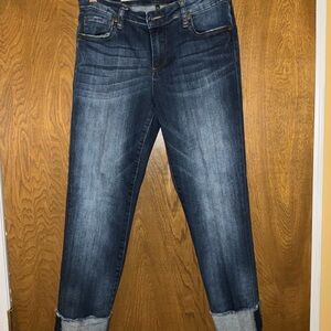 Kut from the Kloth Dark Wash Ankle Jeans